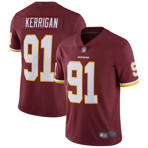 Washington Redskins Limited Burgundy Red Youth Ryan Kerrigan Home Jersey NFL Football 91 Vapor